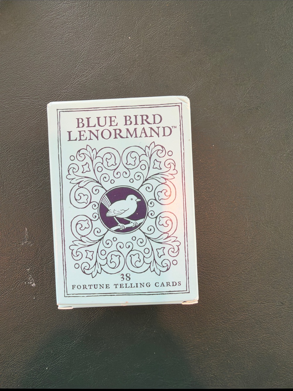 Fortune Telling Cards - White and Purple